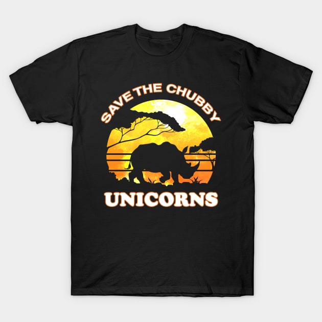 Chubby Unicorns T-Shirt by Son Dela Cruz